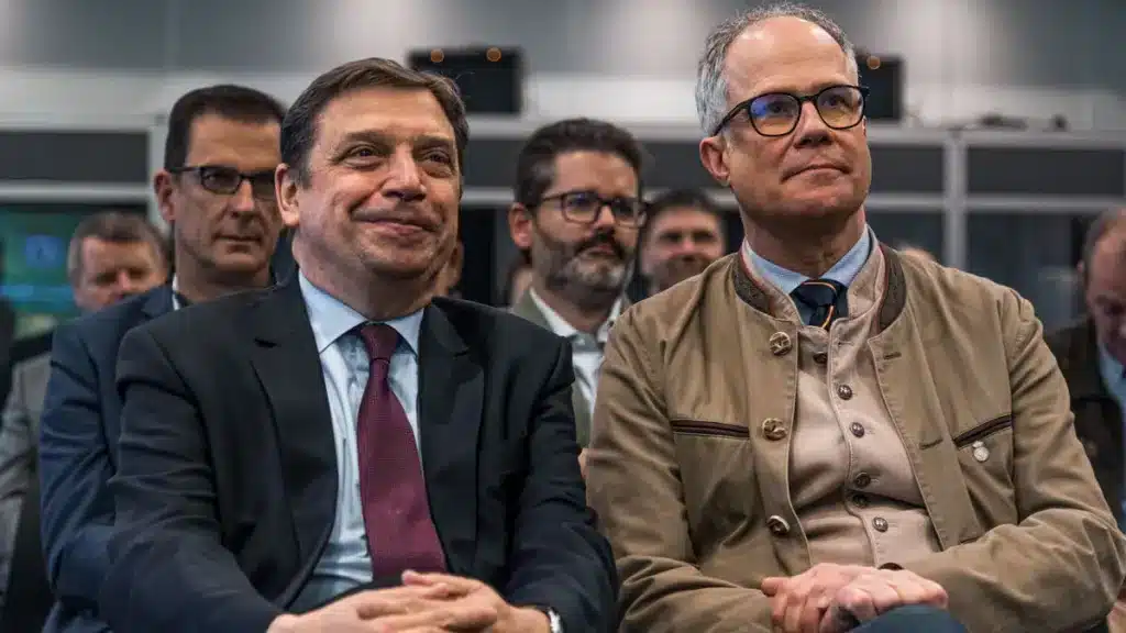 Luis Planas, durante su participación en el evento.