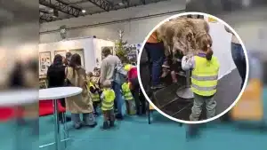 Alemania feria caza niños