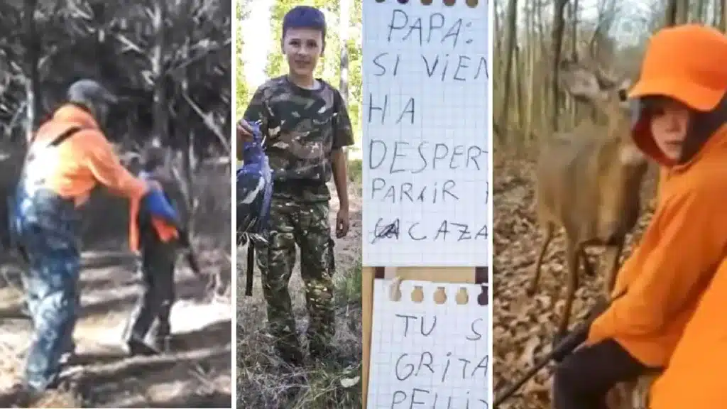 Historias padres y niños cazadores Día del Padre