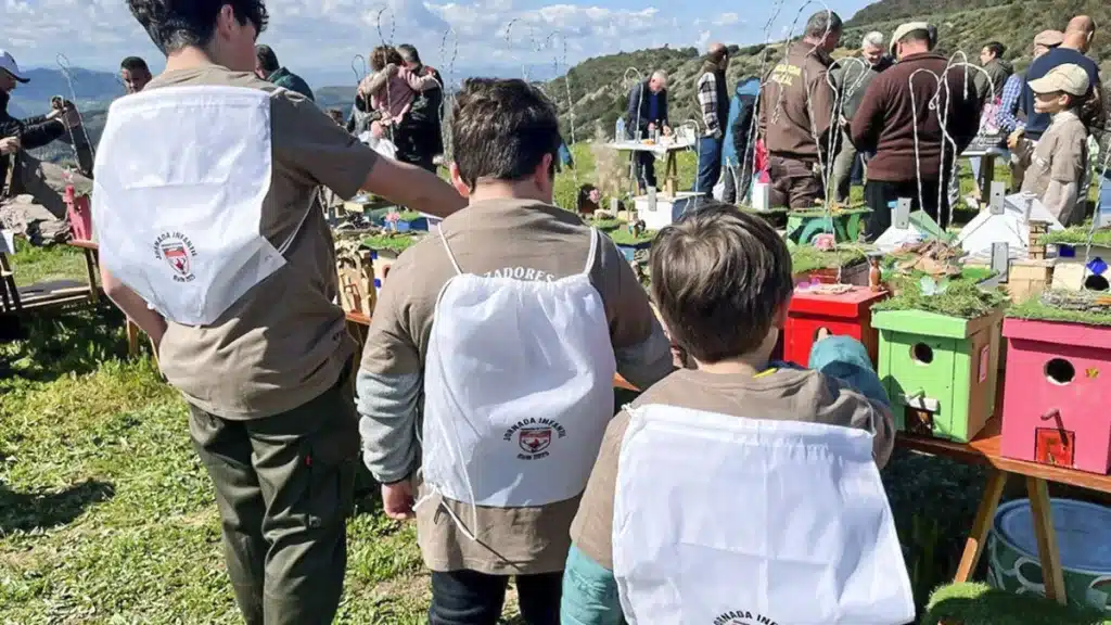 niños jornada ambiental cazadores