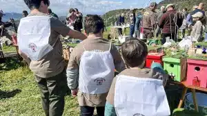 niños jornada ambiental cazadores