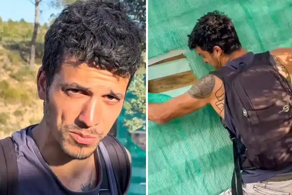 ecoterrorista animalista puesto caza