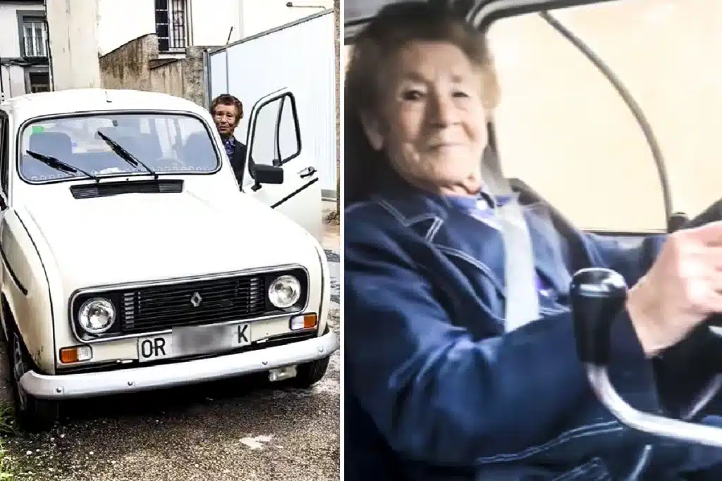 abuela gallega Renault 4L