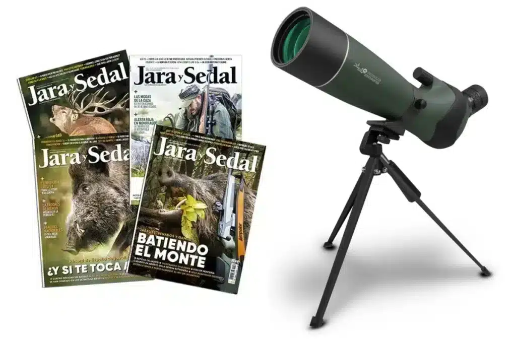Oferta suscripción a Jara y Sedal y telescopio Konus