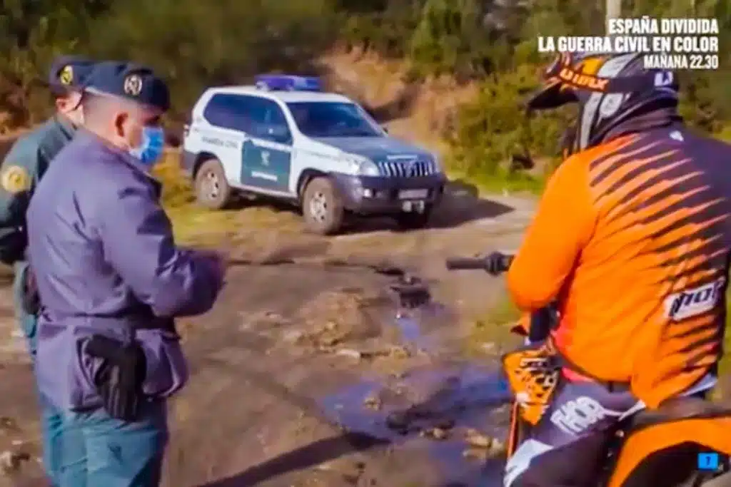 Seprona motorista el campo no es de todos