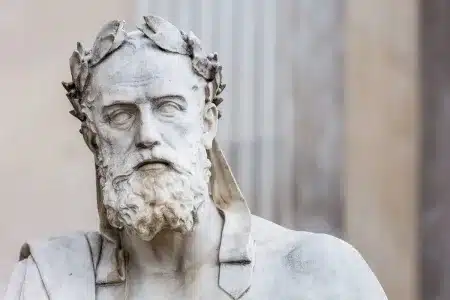 Estatua de Jenofonte.
